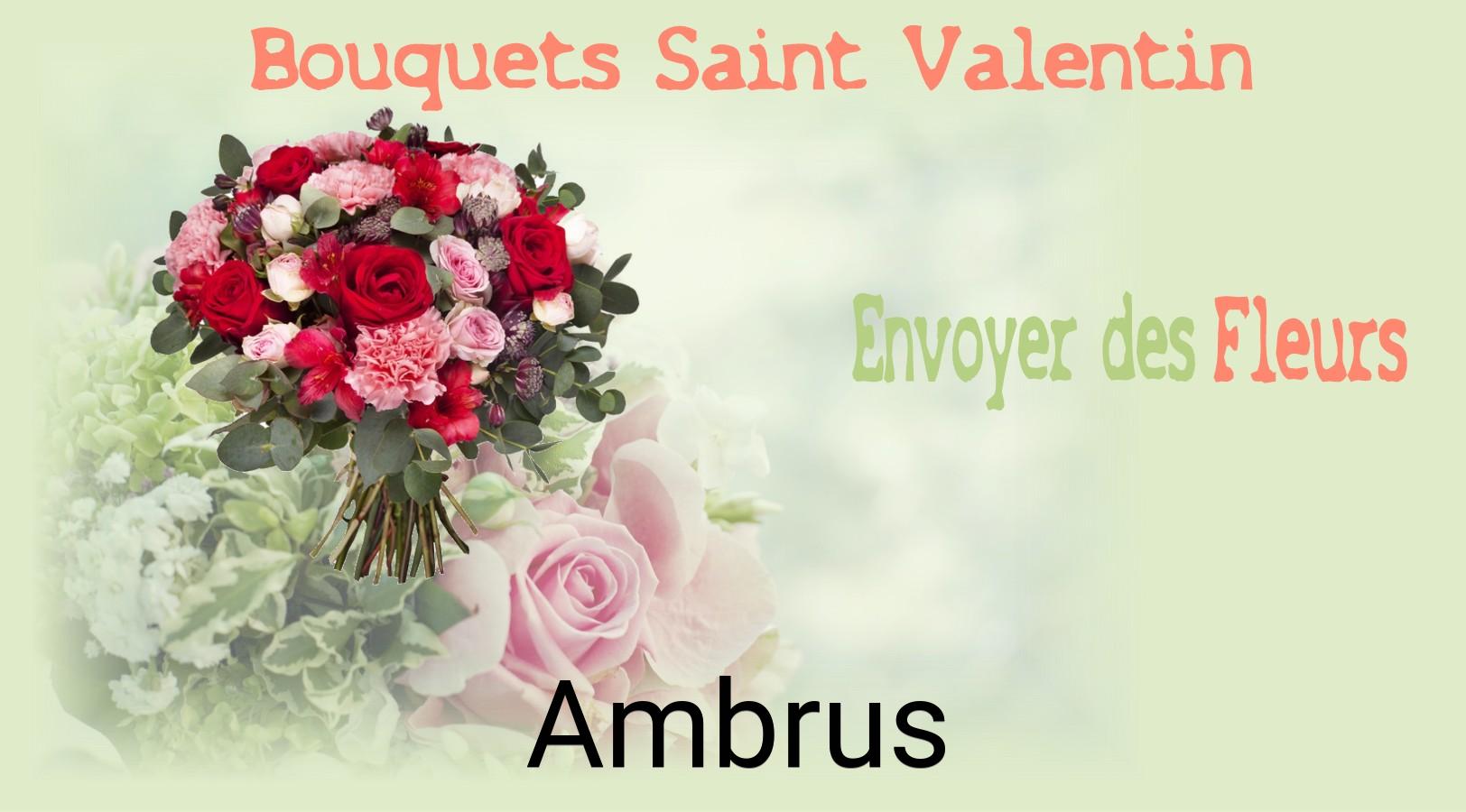 Roses de Saint-Valentin livrées à Ambrus